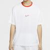 Nike T Shirts Men's White Crew Neck Moderate Straight Fit BV9390-100