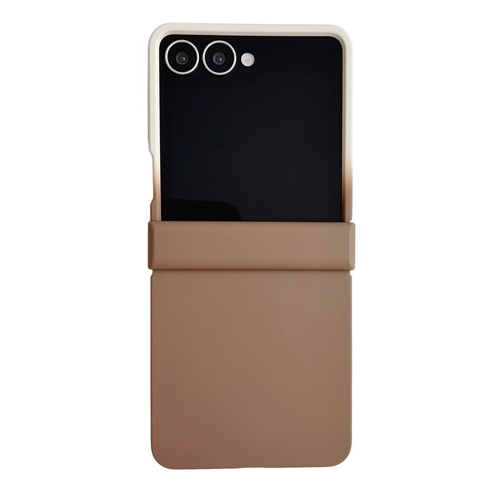 Luxus Helle Bonbonfarbe Faltbares Silikon Offizielle Hülle Für Samsung Galaxy Z Flip 7 6 5 4 3 Zflip7 Matt Stoßfest Hart PC Abdeckung