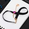 Korean Harajuku Velvet Ribbon Choker Necklace - Women's Fashion Clavicle Chain