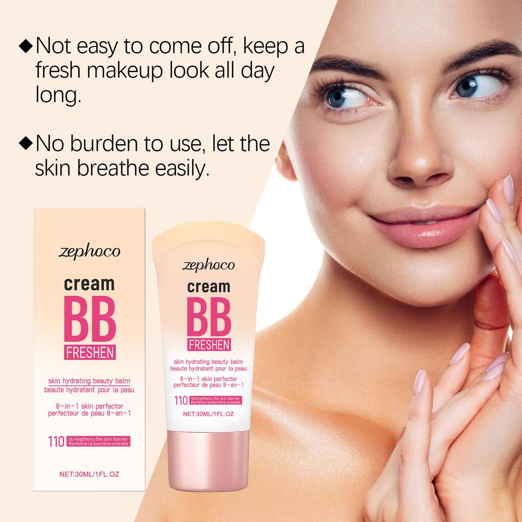 Brightening Concealer BB Cream Gentle, moisturizing, natural, light, hydrating, brightening, and concealing