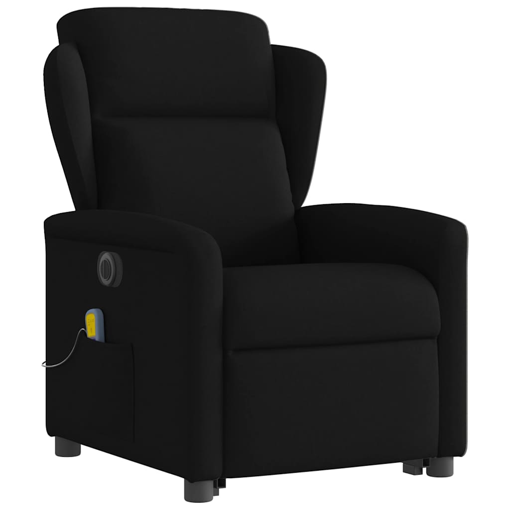 Lift-Up Massage Chair, Electric, Reclining, Black