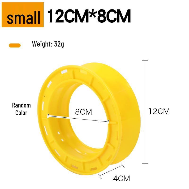 Пластиковая ручка катушки и шпуля с леской для лодочной и морской рыбалки