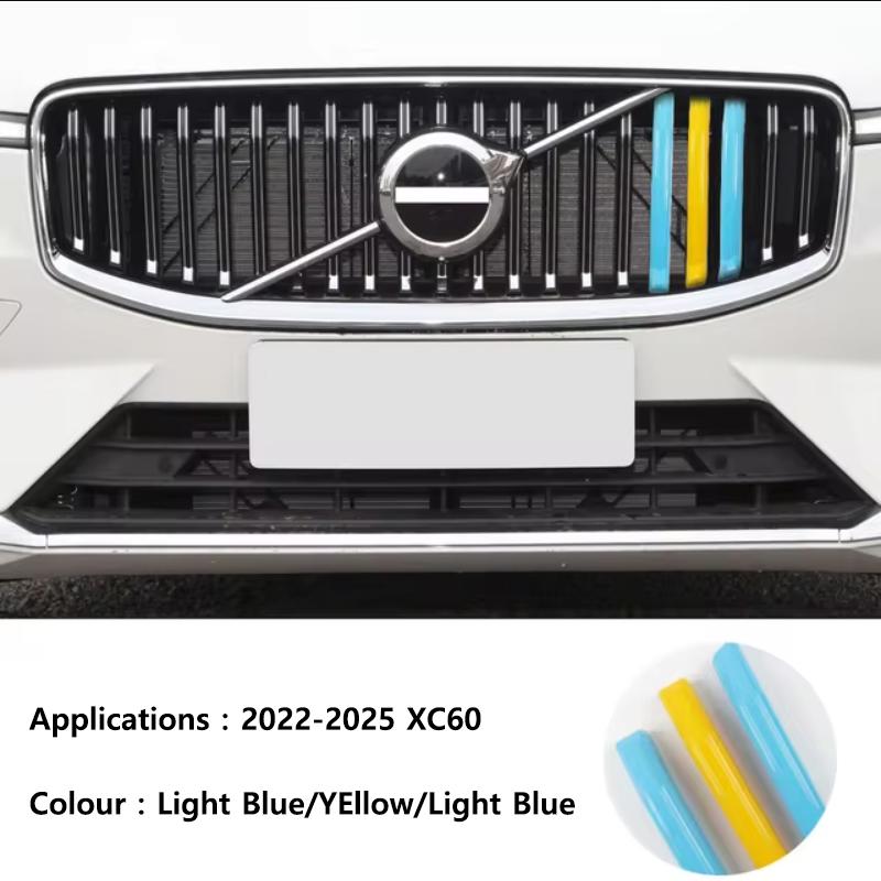 Pro Volvo S60 S90 XC40 XC60 XC90 V60 V90 modifikovaná mřížka švédský styl ozdobná lišta interiérové automobilové doplňky dekorativní
