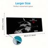 Lil Wayne Color Mouse Pad Large Gaming Table Cushion Non-slip Laptop Tablet Big Mousepad XXL Mat Mini PC Playmat With Lock Edge