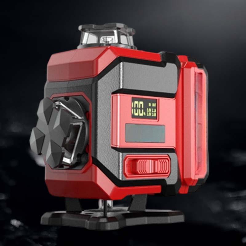 

High-Precision 8-Line Laser Level for Home and Engineering Projects 8-line level, 2 batteries, 1 charger, accessories