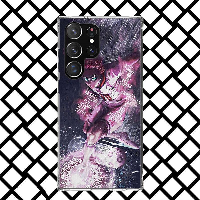 Blue Lock Shidou Ryusei Phone Case for Samsung Galaxy S26 S25 Edge S24 S23 Ultra S22 Plus S21 FE S20 + Soft Cover Print Fundas G