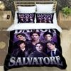 The Vampire Diaries Damon Salvatore Beddengoed Sets Prachtige Bedbenodigdheden Set Dekbedovertrek Beddekenset Beddengoed Verjaardagscadeau