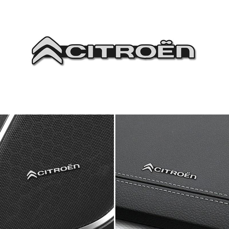 VYTR5 Citroen Car 3D Audio Stereo Speaker Badge Sticker Decal Accessories For Citroen C1 DS3 C2 C3 Vts C4 Saxo C4L C5 C6 C8 Xsara