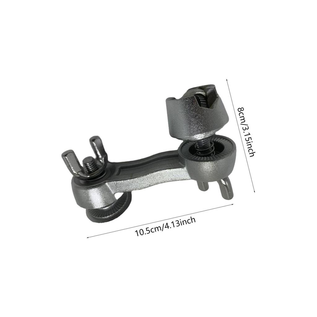 Drum Extension Stand Clamp Metal Extended Cymbal Holder Clip Hardware Universal for Cymbal Drum Percussion Instrument Accessory