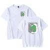 Attack On Giant Japanese Manga T-shirt: Unisex White Tee with Round Neck, Short Sleeves, Large Size for Summer