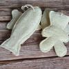Double-Sided Body Scrubber Exfoliatings Body Scrubber Loofah Sponge for Women Man