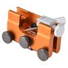 Chainsaw Sharpening Jig Portable Hand Crank Chain Sharpener for Lumberjack Garden Worker Yellow