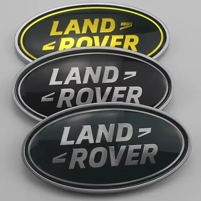 3D Letter Car Hood Bonnet Cover Emblem For Land Rover Range Rover Velar Sport Discovery 2 3 4 Defender Front Sticker bzcp8