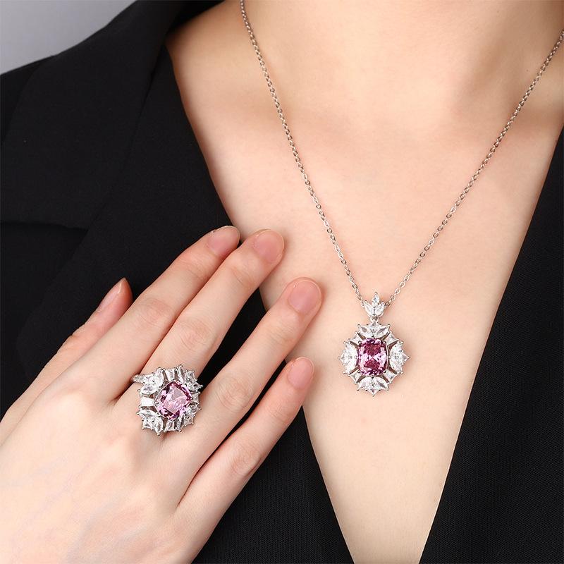 Jewelry Copper Bottom Gold-Plated Simulation Bird'S Nest Cut Dry Rose Set Female 10 * 12