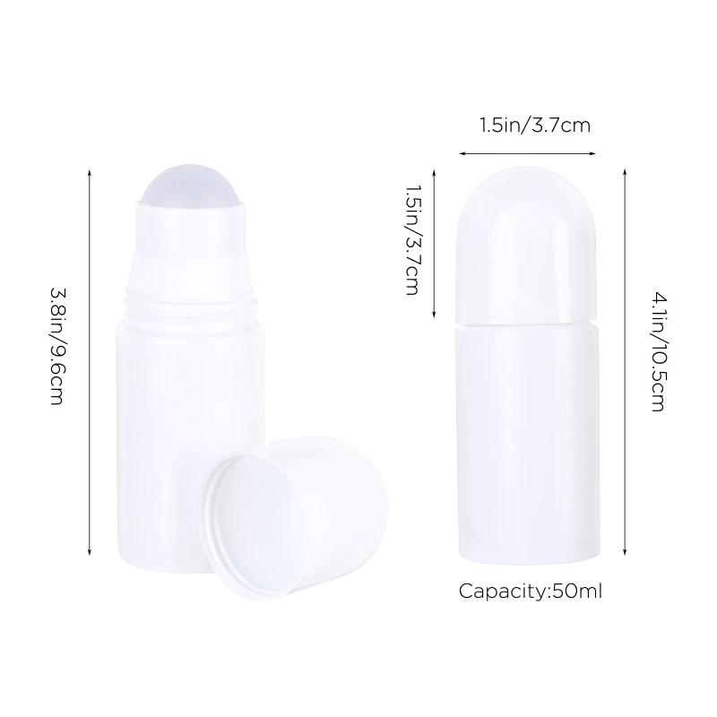 30/50/60/80/100Ml Roll On Bottle Essential Oil Leak-Proof Empty Refillable Reusable Bottles And Accessories Cosmetic Containers