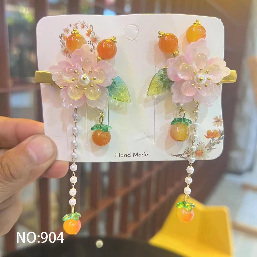 Children's Hanfu Hair Accessories: Ancient Style Hairpins & Clips