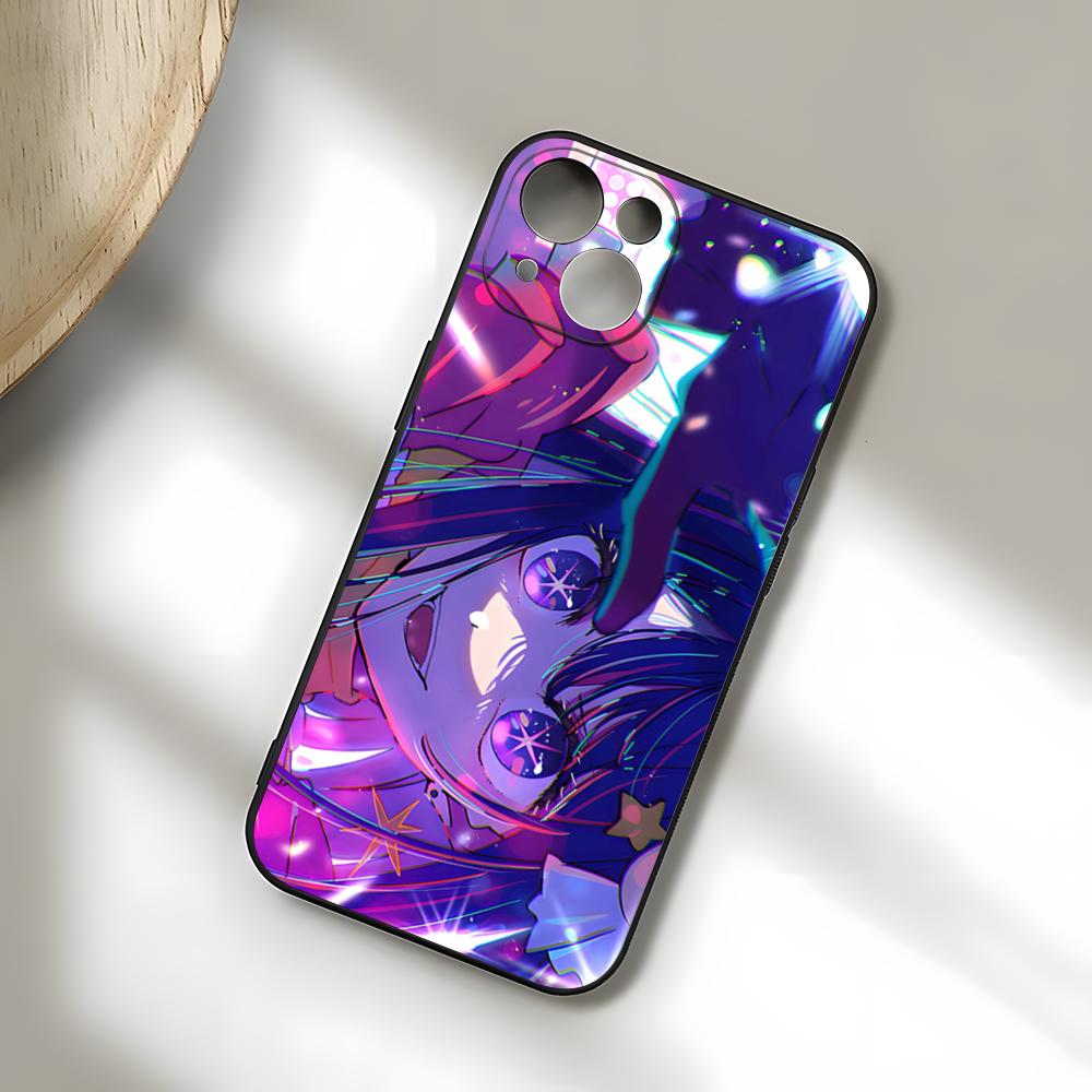 Anime Oshi No Ko Phone Case For IPhone 17 Pro Max 15 Pro 16 14 Plus 12 13 Mini 11 Pro Shockproof Soft Cover