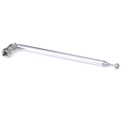 Antena teleskopowa radiowa typu F 75 Ohm z adapterem TV/3,5 mm