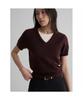8SECONDS Layered V-Neck Pullover Purple