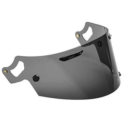 Arai Helmet Parts 1055 VAS-V Shield with Post Smoke [VAS-V TOP 2D SHIELD] (Old Product Number: 1055) 011055