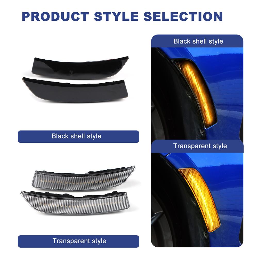 KUNGKIC For USDM Subaru BRZ ZD8 Toyota GR86 ZN8 2025 2025 2025 2025 2025 Turning Light Amber Signal LED Marker Blinker Indicator