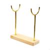 Bracelet Holder Organizer Elegant Watch Display Desktop Stand Wooden Base for Men