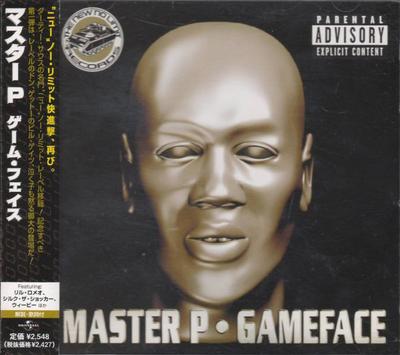 CD MASTER P - Game Face UICU1022 The New No Limi 2002 Japan Rap & Hip-Hop/R&B Used