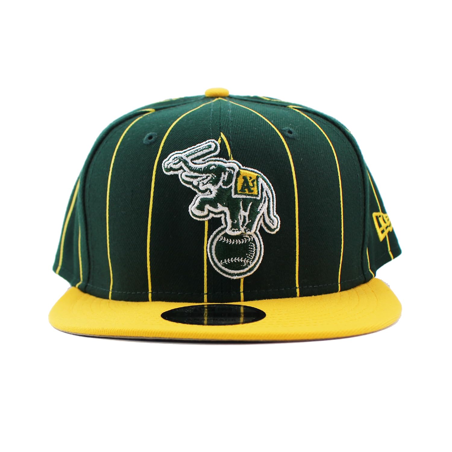 

[New Era] Кепка 9FIFTY Snapback VINTAGE STRIPE SNAPBACK CAP Шляпа 950 MiLB MLB Малая лига (Окленд Атлетикс) [Использовал]