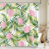 1 pc Fresh Lemon Fruit pattern Shower Curtains Bathroom Polyester Bath Curtains Printing Shower Curtain Decor With Hooks Curtain