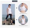 Übergröße Damen Schlankmachende Schnelltrocknende Yogahose - Dehnbar, Atmungsaktiv, Gekürzte Sommer-Sportleggings
