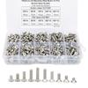 600Pcs Hex Screw Set 304 Stainless Steel PanFlat Head Boxed Hardware Accessories