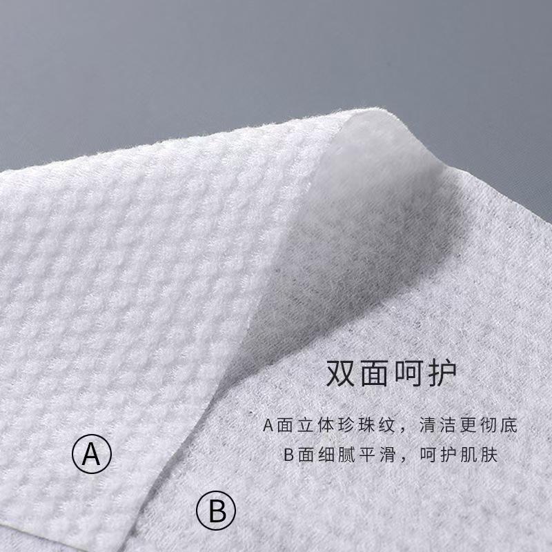Wholesale Face Towels Cotton Facial Tissue Beauty salon roll paper Wipes Dry Wet Skincare Roll Paper +GIFT
