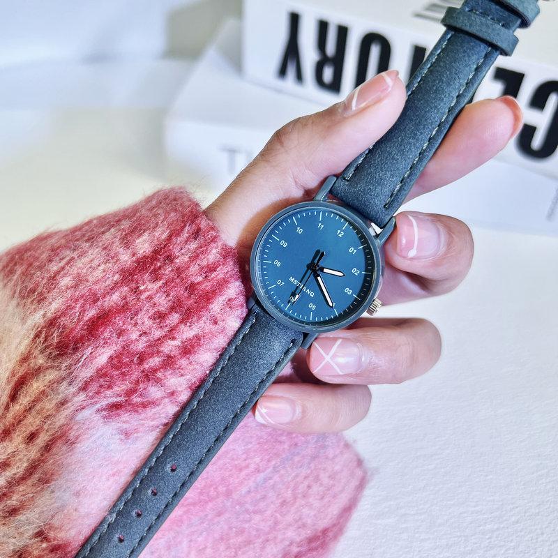 Cold Wind Watch Girls Student Trend Retro Simple Mori School Season Children'S Girls Small Dial