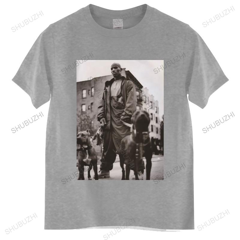 Classic Retro DMX T-shirt Harajuku American Rapper Funny Dark Man X Graphics Short Sleeve Men Hip Hop Style Tops Loose Clothes