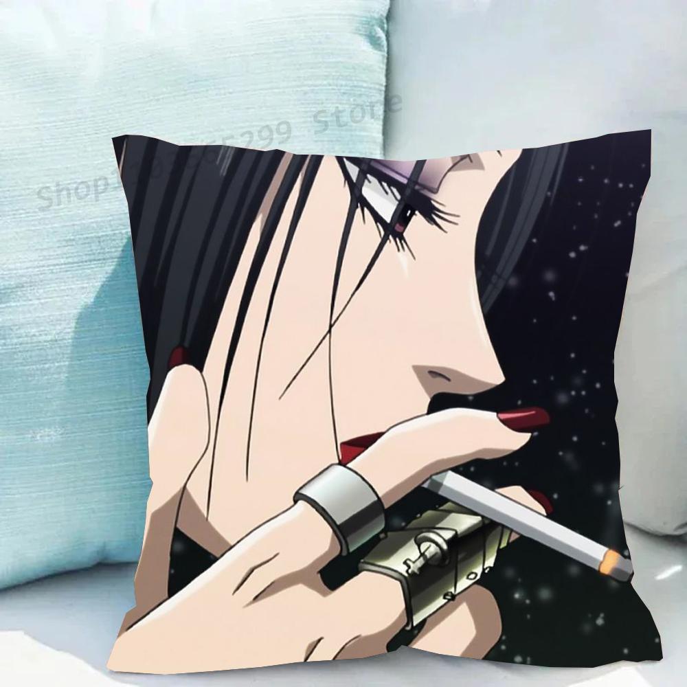 1pc Japanese Classic Anime NANA Pillow Case Square Bedroom Sofa Leisure Comfort Cushion Car Living Room Home Decoration