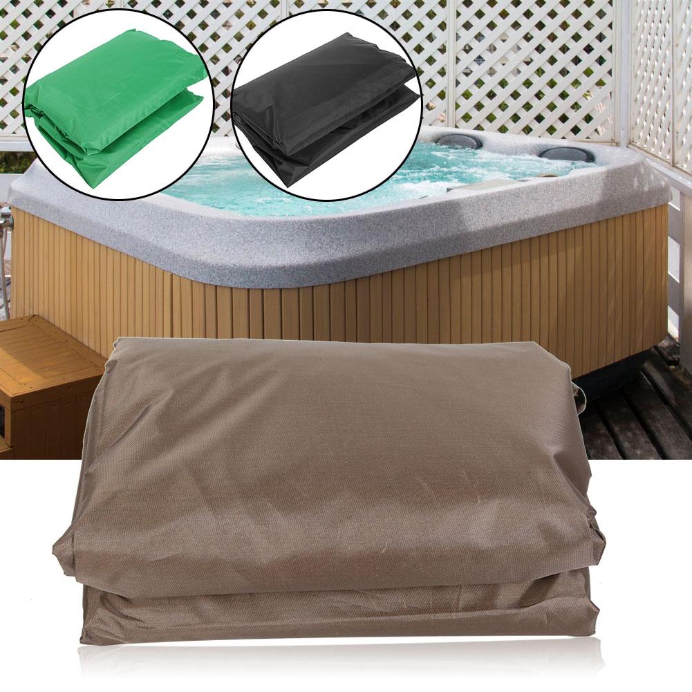 Hot Spring Cover  Outdoor  Rainproof Dust Proof Bathtub Protector Cover Hot Spring Bath Cover  Outdoor Hot Tub Cover