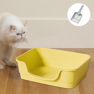 Recipiente para arena para gatos con función de tamizado para varios tamaños