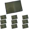 HOBI In Defense Color Ground 50 X 34cm of PVC Waterproof and Commercial Interior Ground Olive IN [Made Japan] Sheet, Pocket, [Pack 10] Solo,
