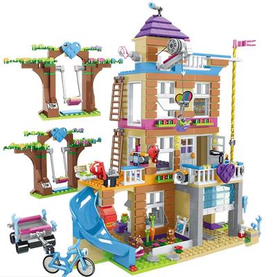 865PCS House of Friendship Building Blocks Friends Fit 41340 Hotel and House Toys for Girl Figures Bricks Christmas Gift
