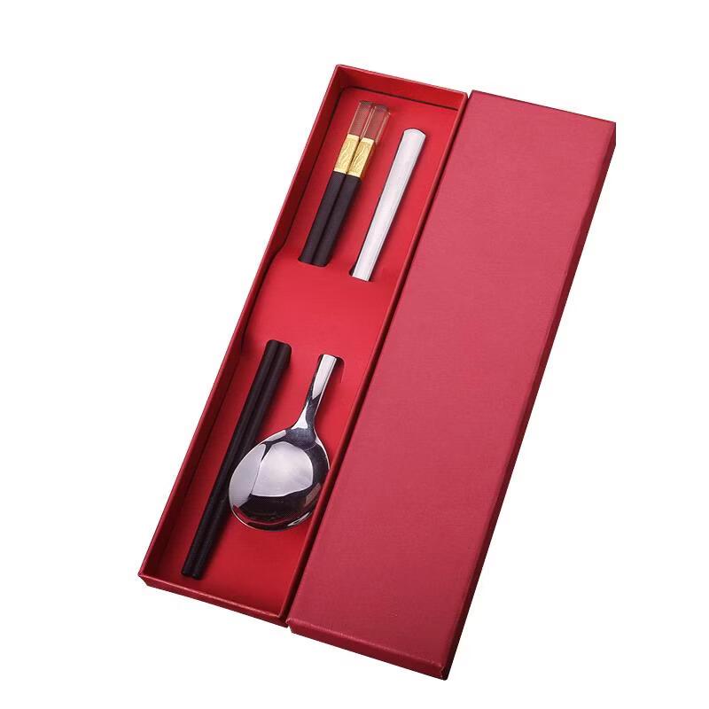 Ru Han Korean Bone China Public Cutlery Gift Set