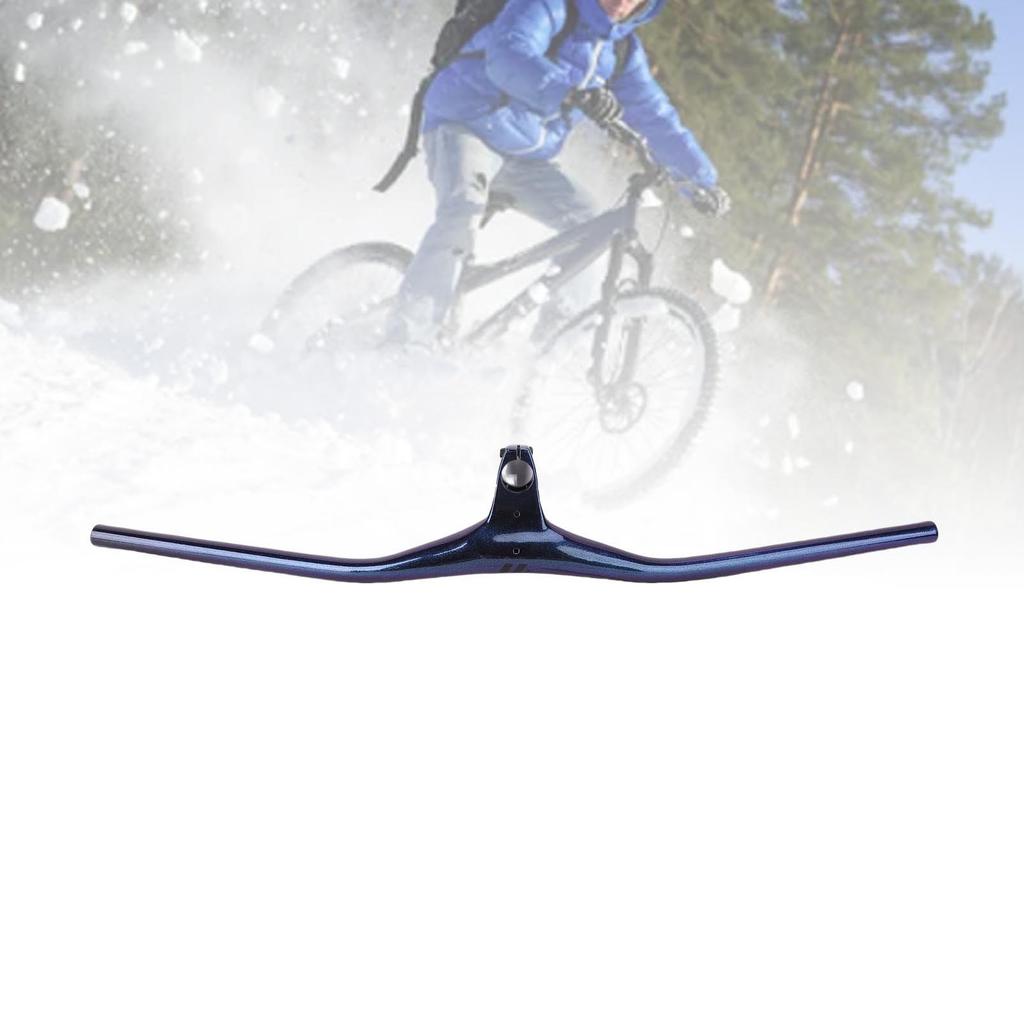 Lightweight Bike Handlebar High Strength Aluminum Alloy Integrated   Handlebar for Mountain Bike