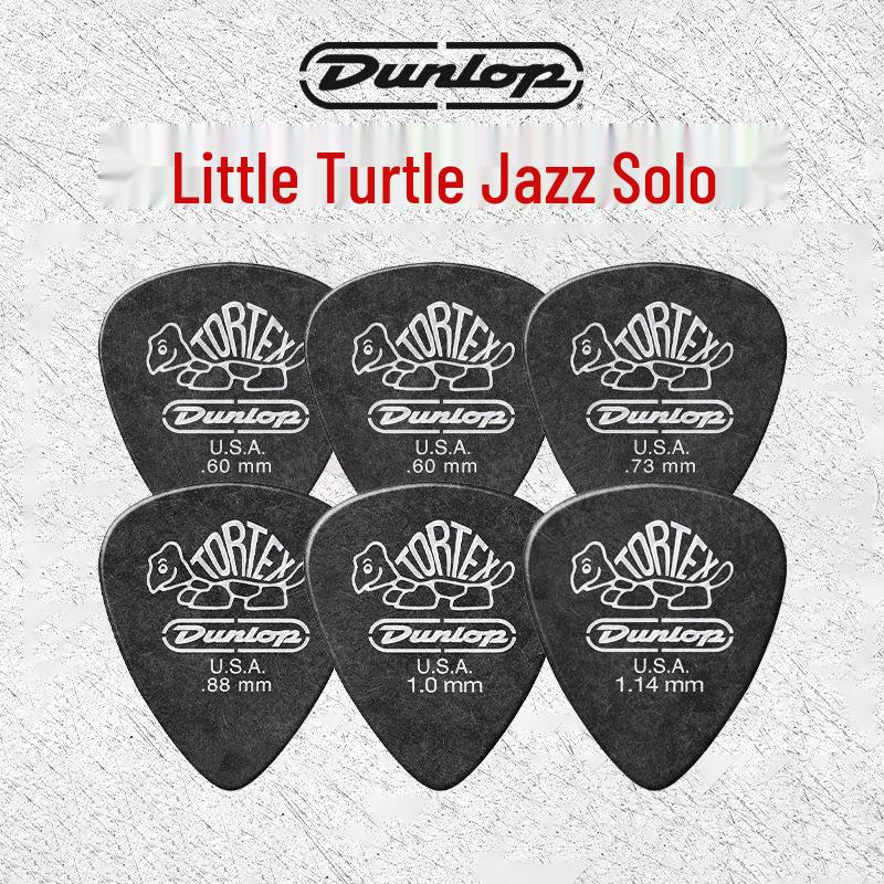 Dunlop Jazz3 482R Fast Picking Guitar Picks - Small Turtle Electric Series