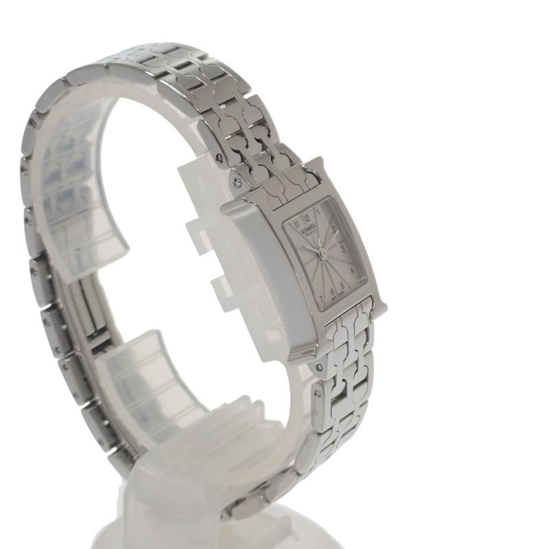 HERMES  HH1.110  Watches Stainless Steel Women SilverDial