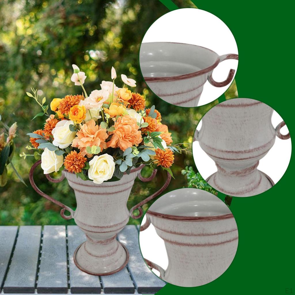 Vintage Pot In Rustic Style, Ideal for Table Decoration.