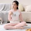 Teen Boys' Autumn Cotton Clothes Set: Thin Style Underwear and Wool Shirt for Junior High Students