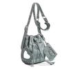 Women's Versatile Drawstring Studded Bucket Bag - High-End Casual Single Shoulder & Crossbody