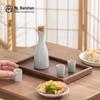 Nanshan Japanese Ceramic Wine Set with Tea Tray