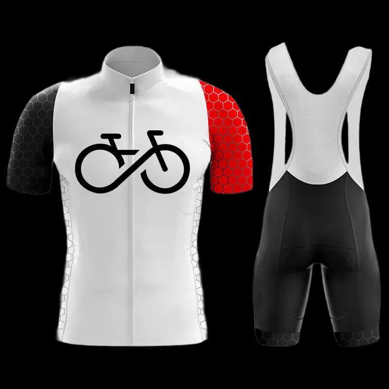 Lishi Unisex Summer Cycling Short Sleeve Jersey Set