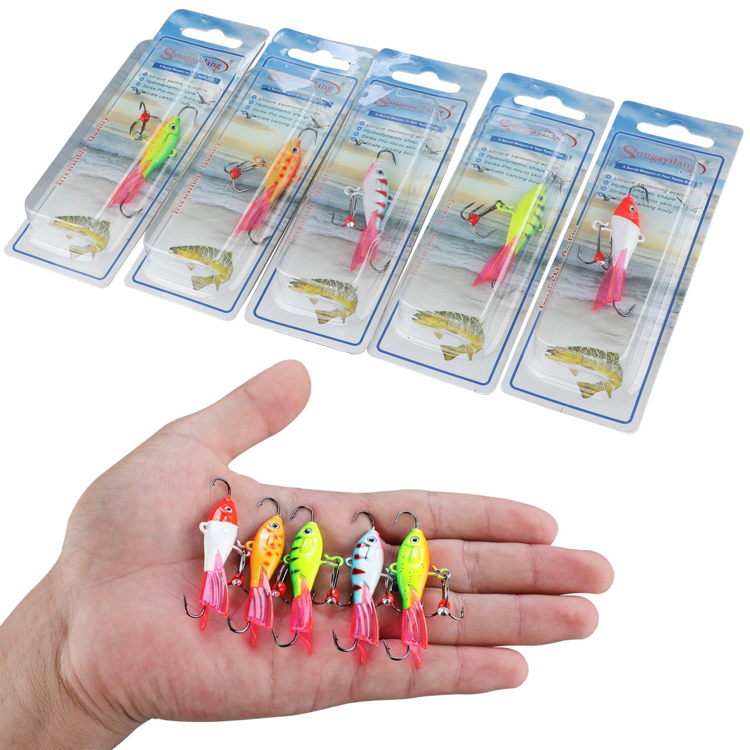 

Искусственные приманки для рыбалки 5PCS