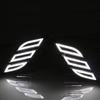 1 Pair of Flowing Turn Signal Fender Lights for 2016-2020 Ford Raptor F150 Daytime Running Lights